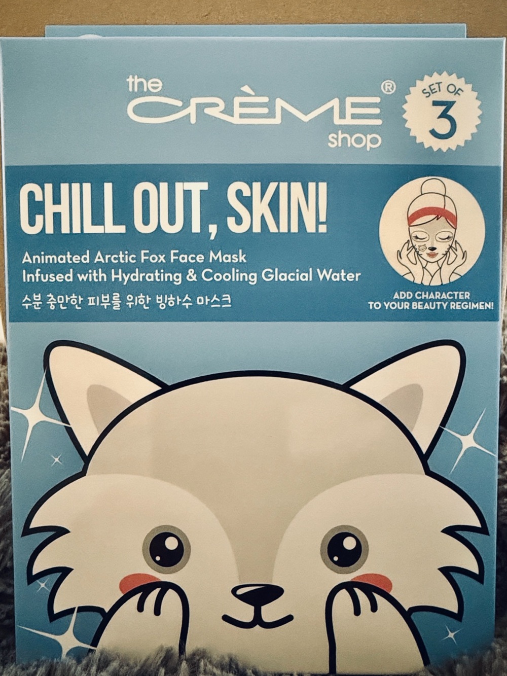 Chill Out, Skin! Arctic Fox Hydrating Face Mask